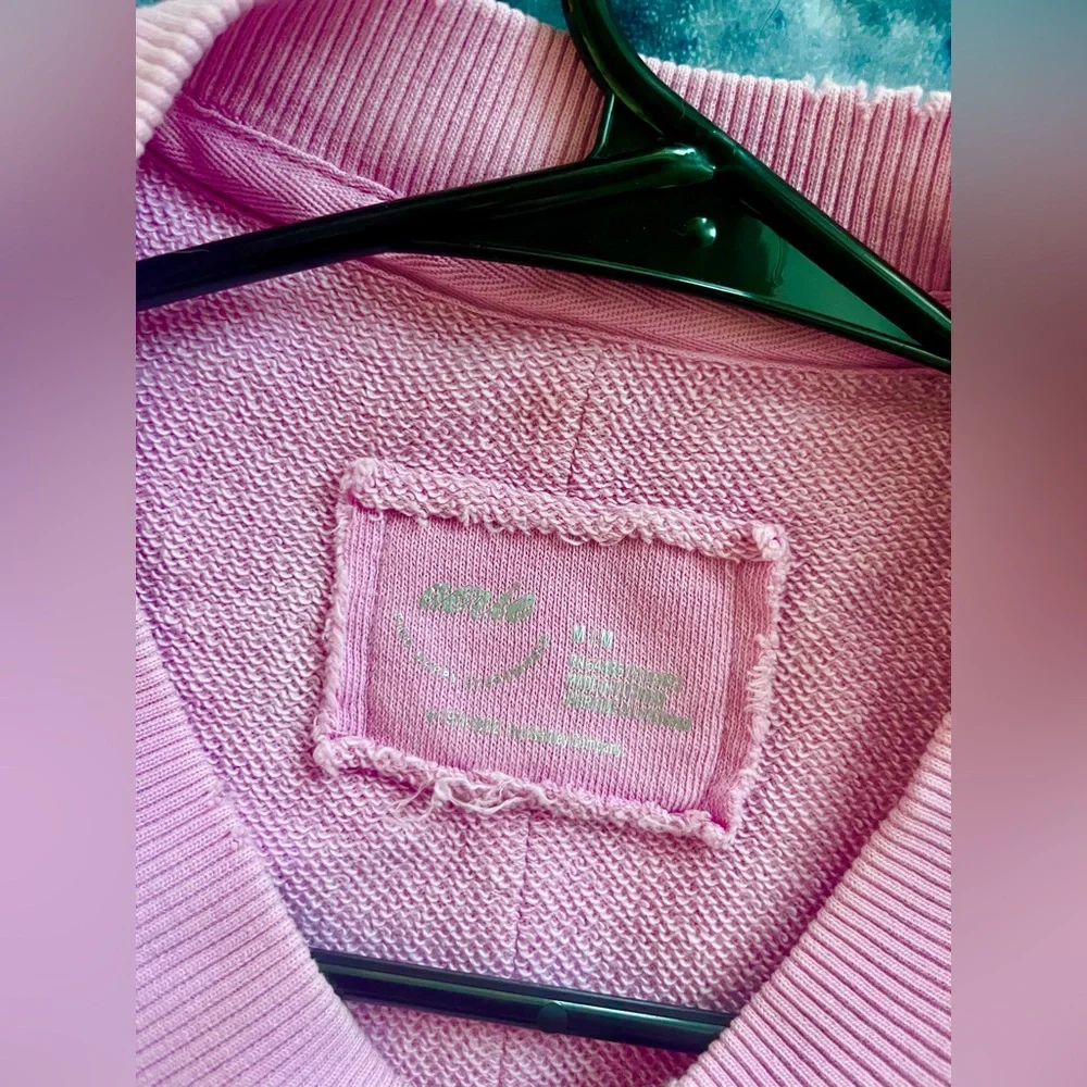 Pink Graphic Aerie Sweatshirt - Picture 5 of 5